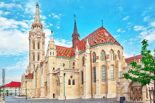 St. Matthias Church in Budapest. One of the main temple in Hunga © BRIAN_KINNEY