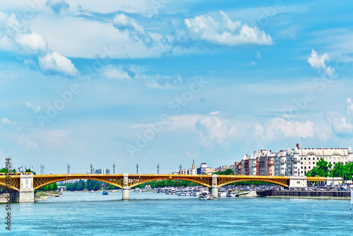 Margaret Bridge (sometimes Margit Bridge), Hungary, connecting B