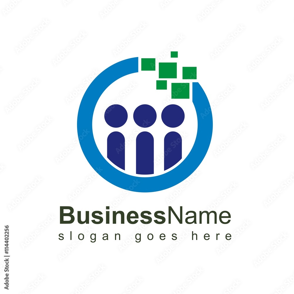 Logo abstract networking concept icon symbol connect Logo abstract networking concept icon symbol connect
