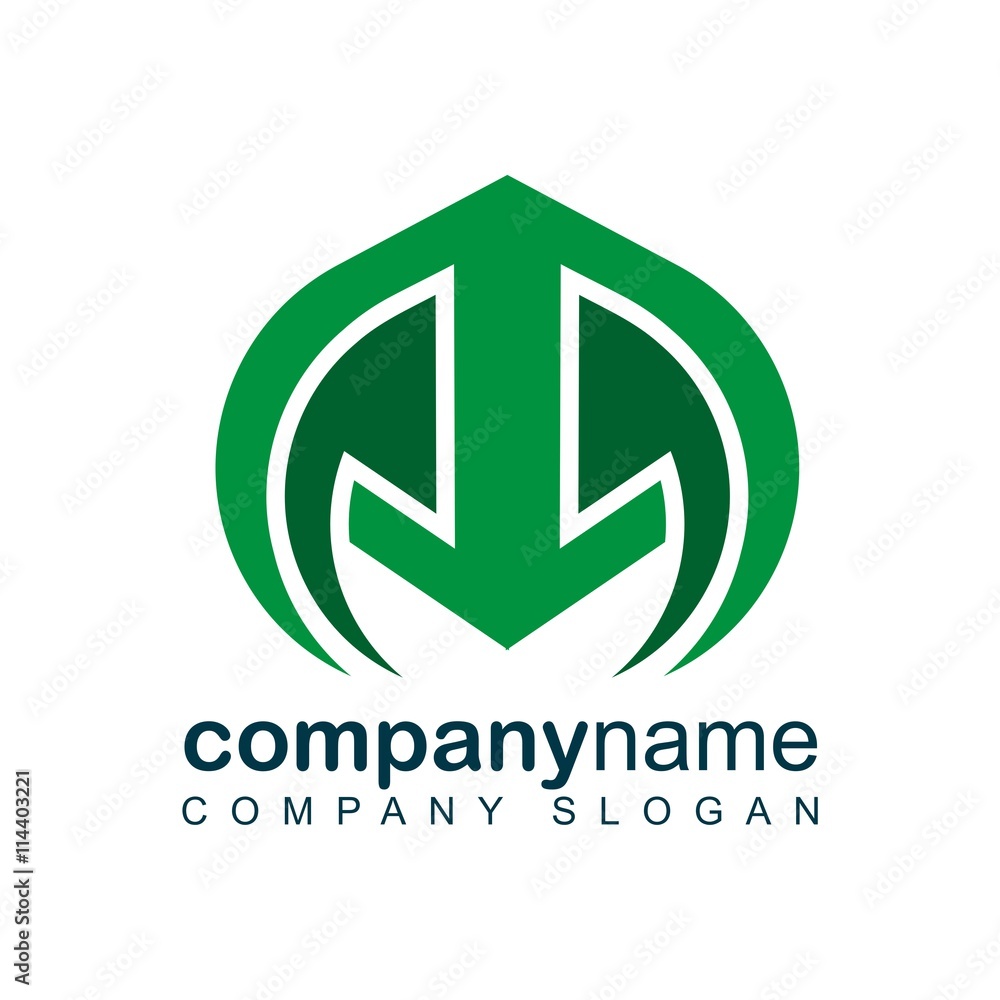 Logo arrow technology design creative idea Logo arrow technology design creative idea