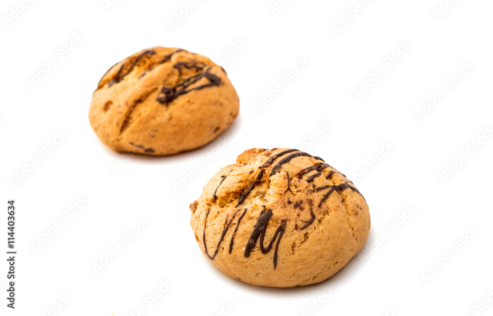 Georgian cookies isolated