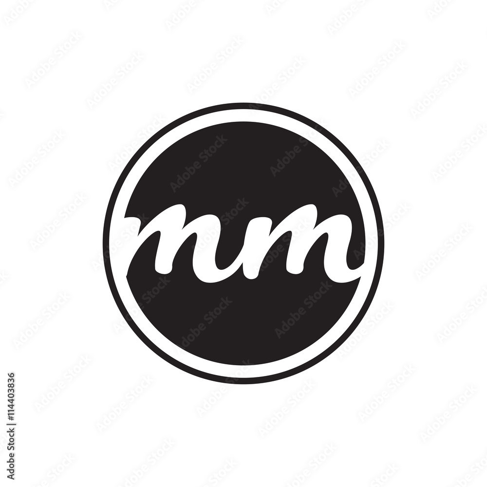 initial letter logo circle with ring initial letter logo circle with ring