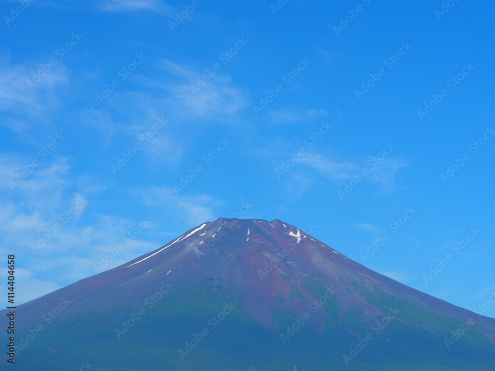 夏富士 富士山 夏富士 富士山