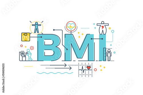 BMI : Body Mass Index word