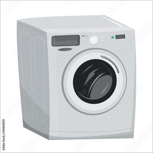 Washing machine vector illustration