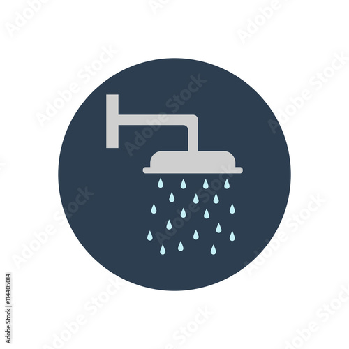 Shower vector illustration