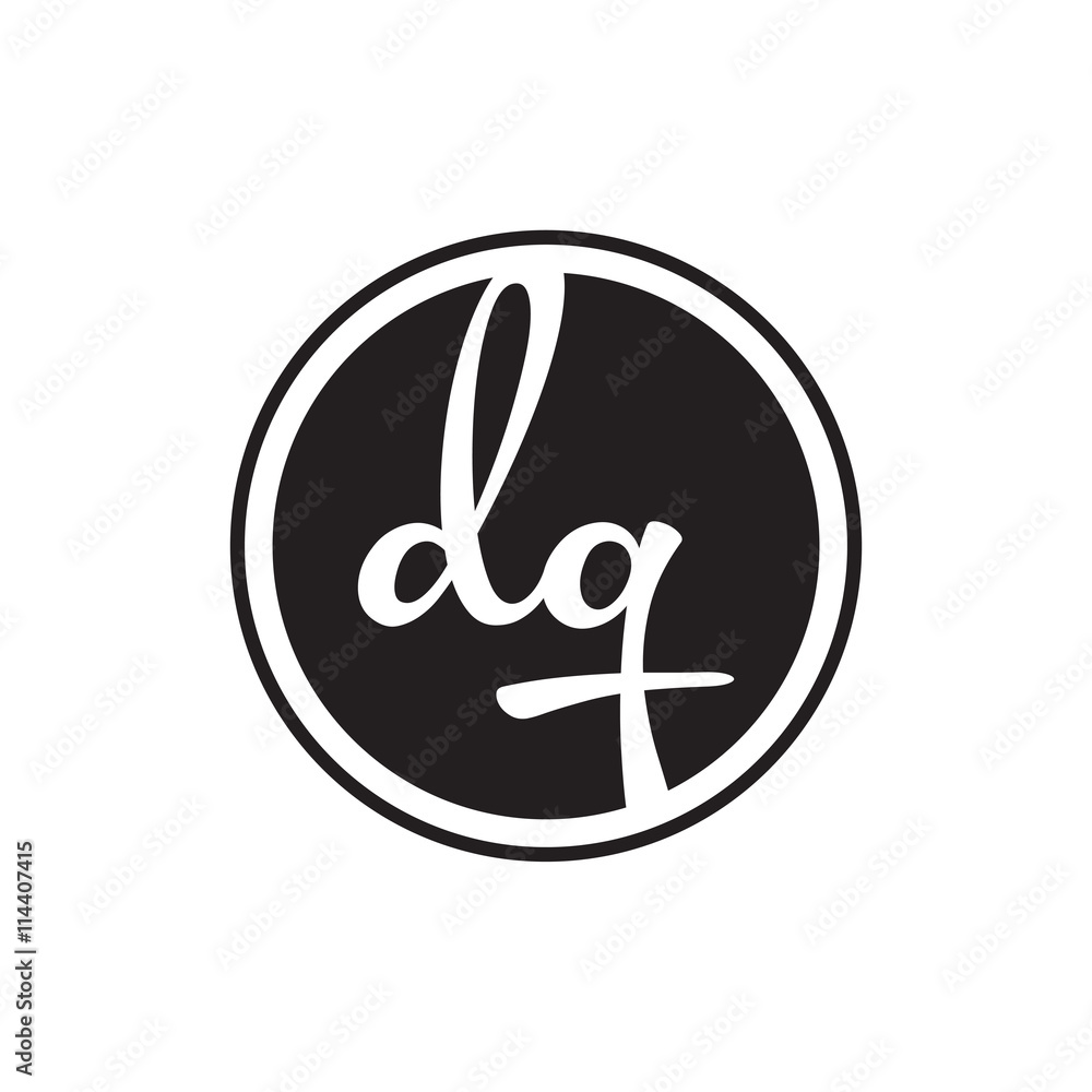 initial letter logo circle with ring initial letter logo circle with ring