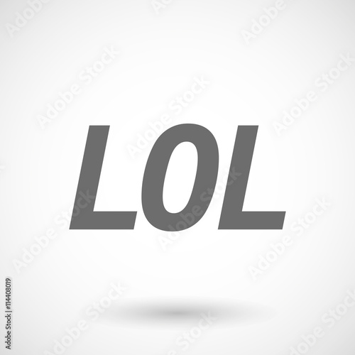  Illustration of    the text LOL