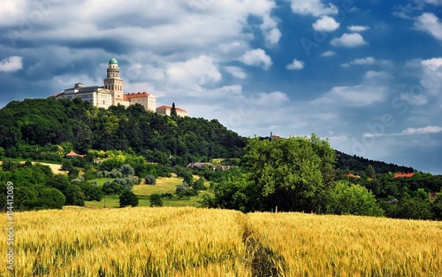 The Benedictine Pannonhalma Archabbey or Territorial Abbey of Pannonhalma is the most notable landmark in Pannonhalma and one of the oldest historical monuments in Hungary  founded in 996.