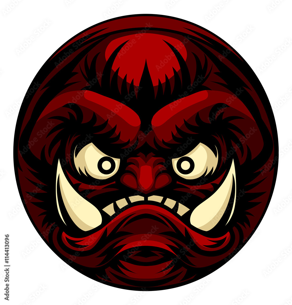 Troll or Monster Icon Emoticon