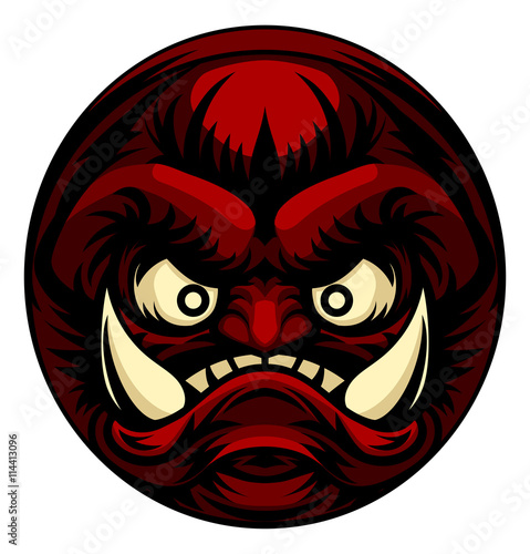 Troll or Monster Icon Emoticon