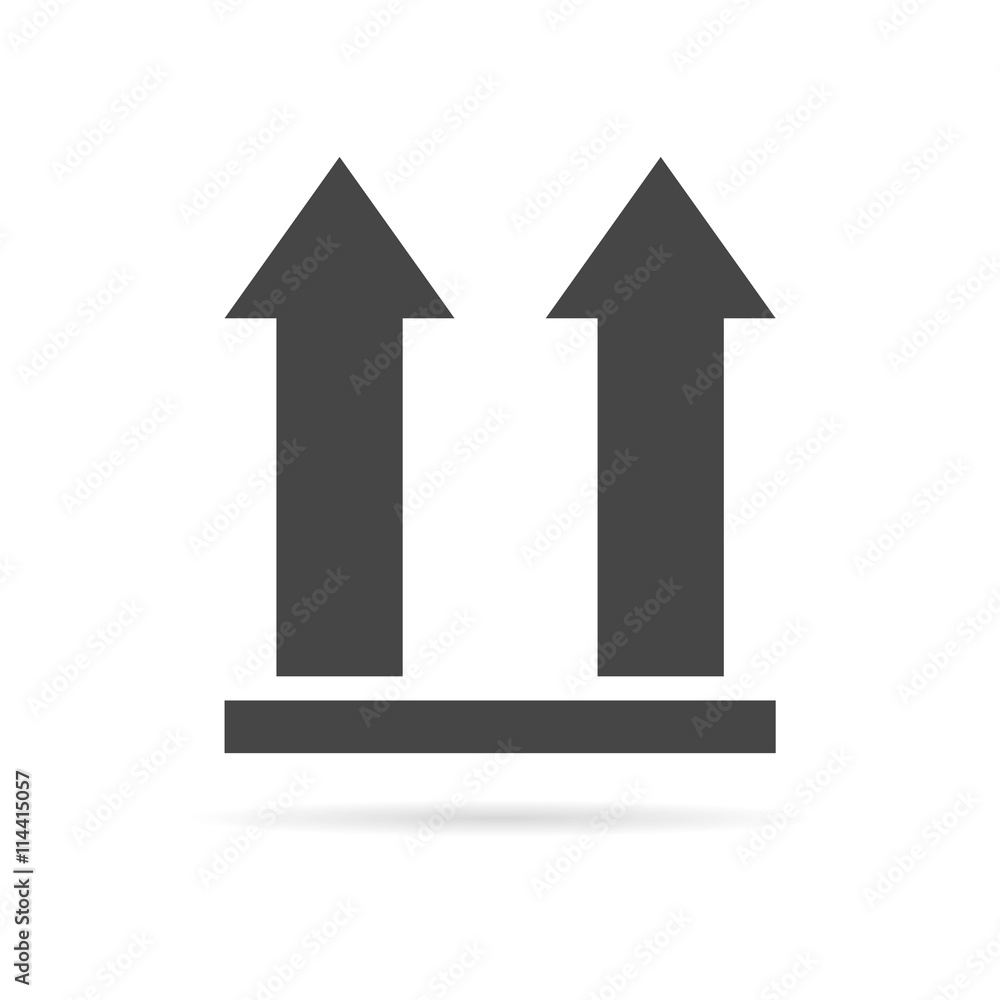 This side up packaging symbol This side up packaging symbol