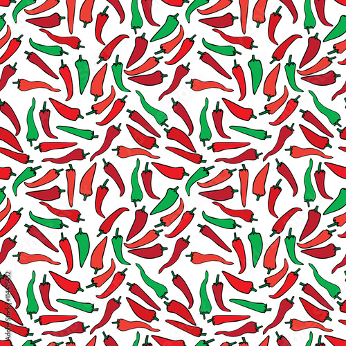 Fefferoni peppers pattern