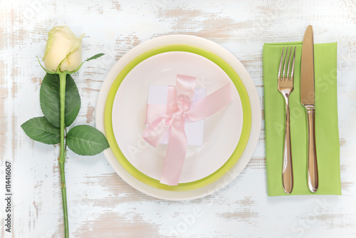 Beautiful table setting