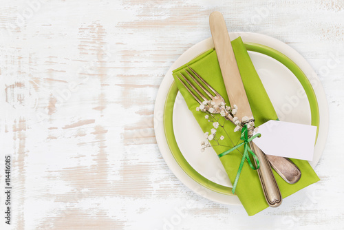 Beautiful table setting
