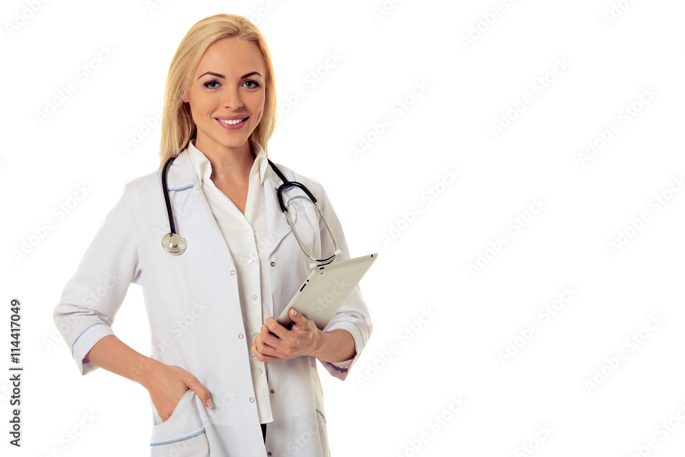 Beautiful female doctor Beautiful female doctor