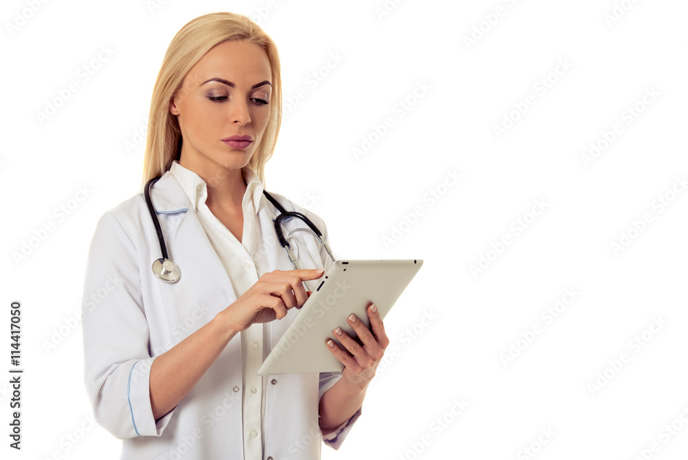 Beautiful female doctor Beautiful female doctor