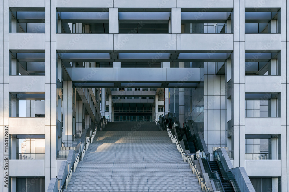 Fuji T.V. headquarters in Tokyo Fuji T.V. headquarters in Tokyo