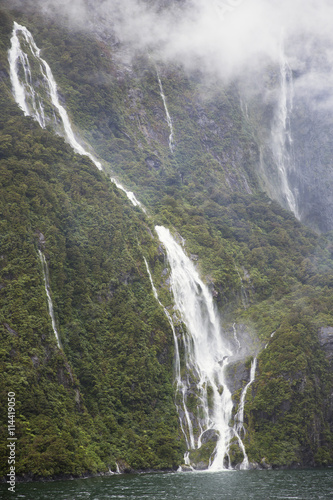 Foto Waterfalls after a long rain