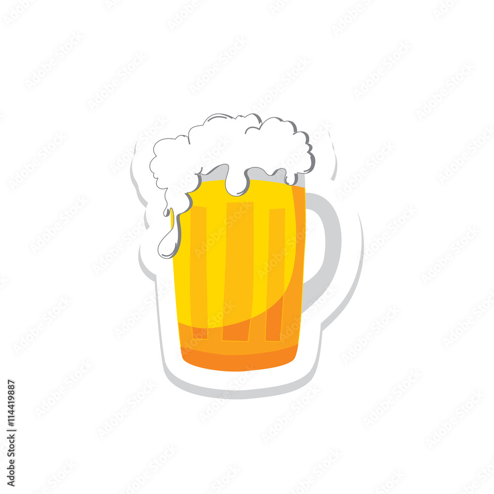 Beer festival october drink alcohol brewery party vector art illustration Beer festival october drink alcohol brewery party vector art illustration