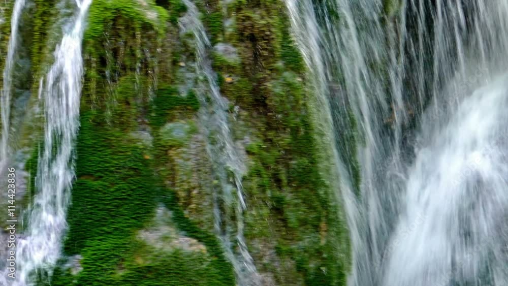 Waterfall Bigar in summer. Located at the intersection with the parallel 45 in district Caras-Severin, Romania. One of the most beautiful cascade from the world. 4K footage. Waterfall Bigar in summer. Located at the intersection with the parallel 45 in district Caras-Severin, Romania. One of the most beautiful cascade from the world. 4K footage.