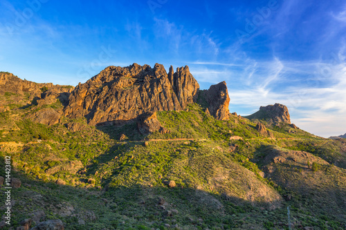 Mountains of Gran Canaria island, Spain