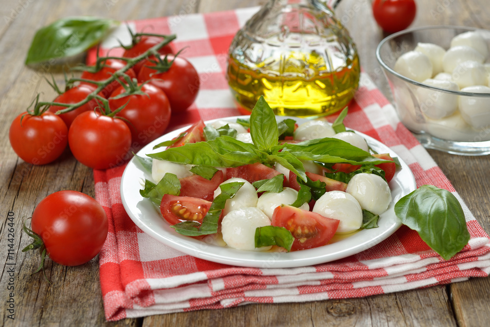 Italian caprese salad Italian caprese salad