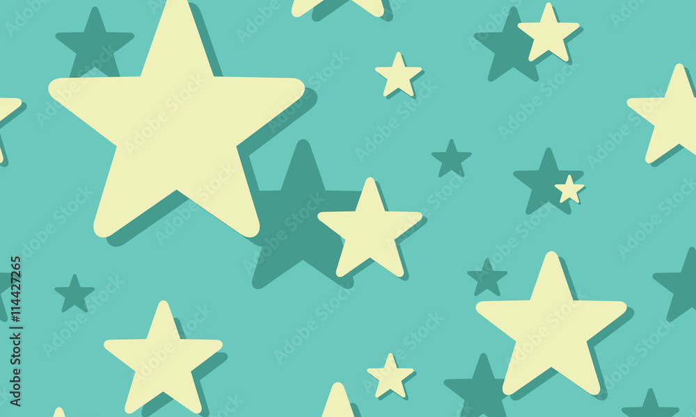 Obraz premium Star background with repeating pattern