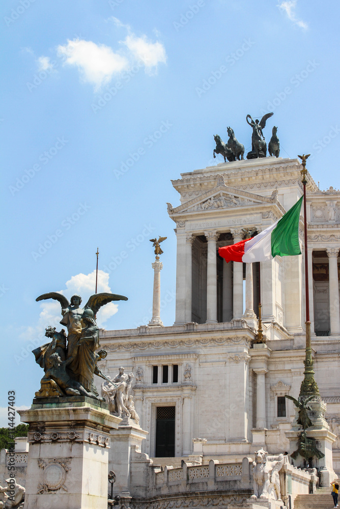 Obraz premium Monumento a Vittorio Emanuele II, Roma