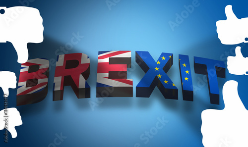 Brexit 3d render Theme Back...