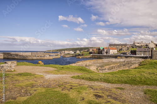 Harbour at Portsoy on Moray Firth photo