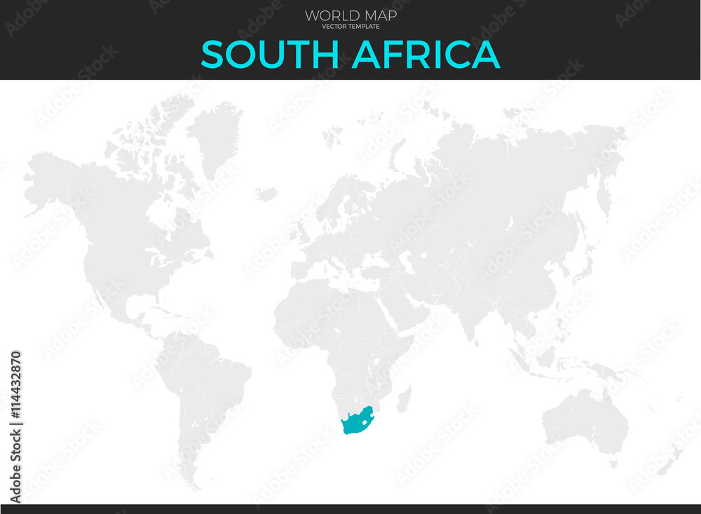 Republic of South Africa Location Map Republic of South Africa Location Map