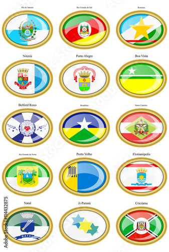 Flags of the Brazilian states and cities