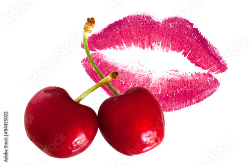 Cherries and lip