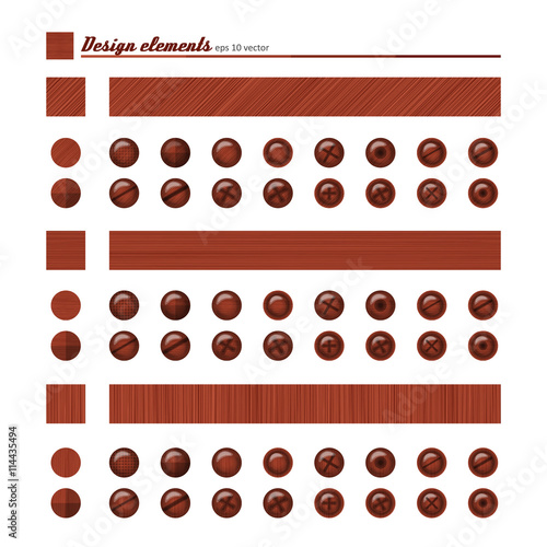 Buttons and bolts
