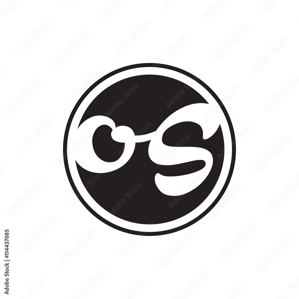 initial letter logo circle with ring initial letter logo circle with ring