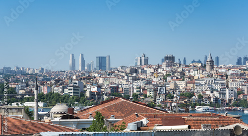 Top view of Istanbul