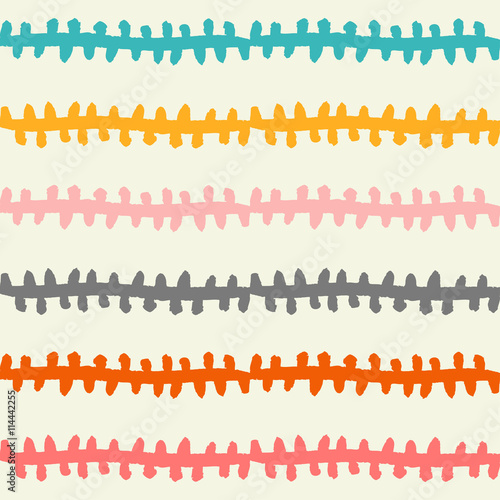 Abstract Tribal seamless pattern. 