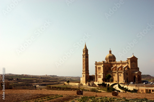  View to Cathedral of Gozo.