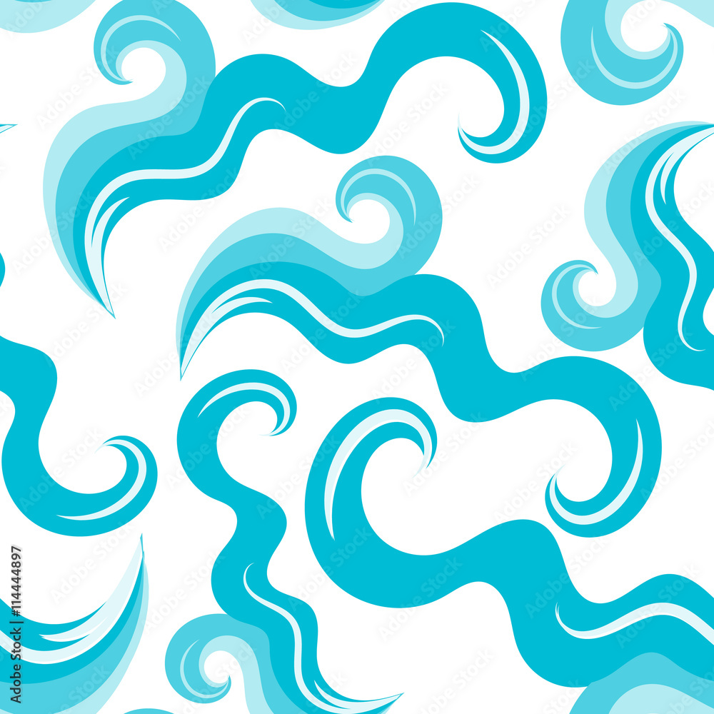 east sea curls pattern seamless east sea curls pattern seamless