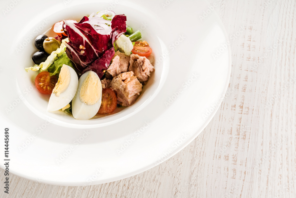 salad with tuna salad with tuna