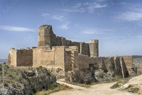 Castillo de Ayub en el municipio de Calatayud, Zaragoza photo