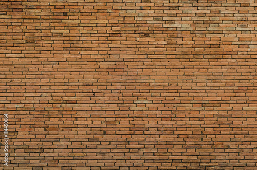 Large area of old brick wall for background