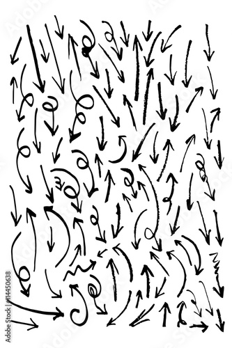 Arrow Freehand Vector