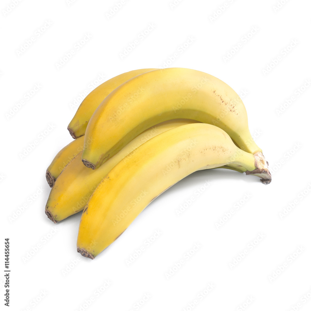 Bananas isolated on white background Bananas isolated on white background