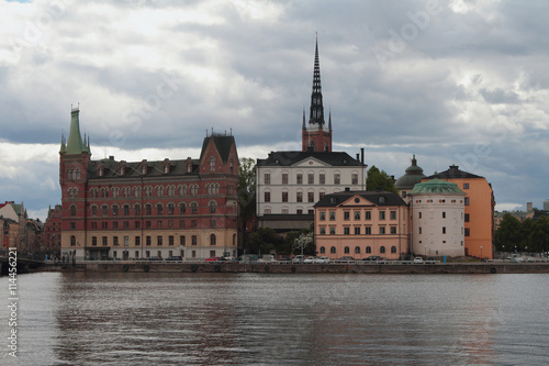 City Embankment. Stockholm, Sweden © photobeginner