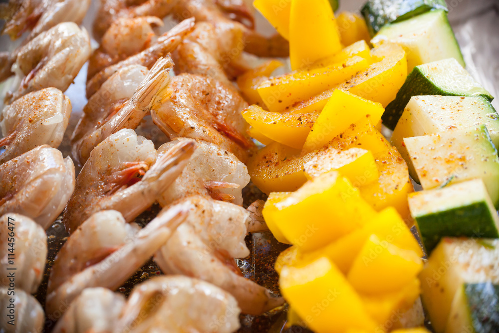 Shrimp Kebabs Shrimp Kebabs