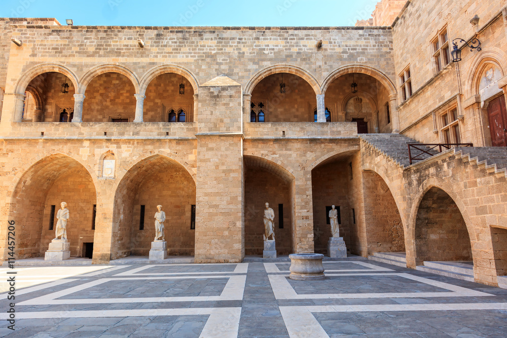Historic Palace of the Grand Master of the Knights of Rhodes.