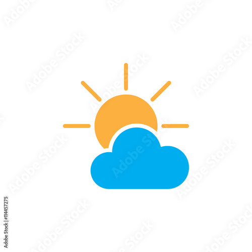 Partially Sunny weather Icon