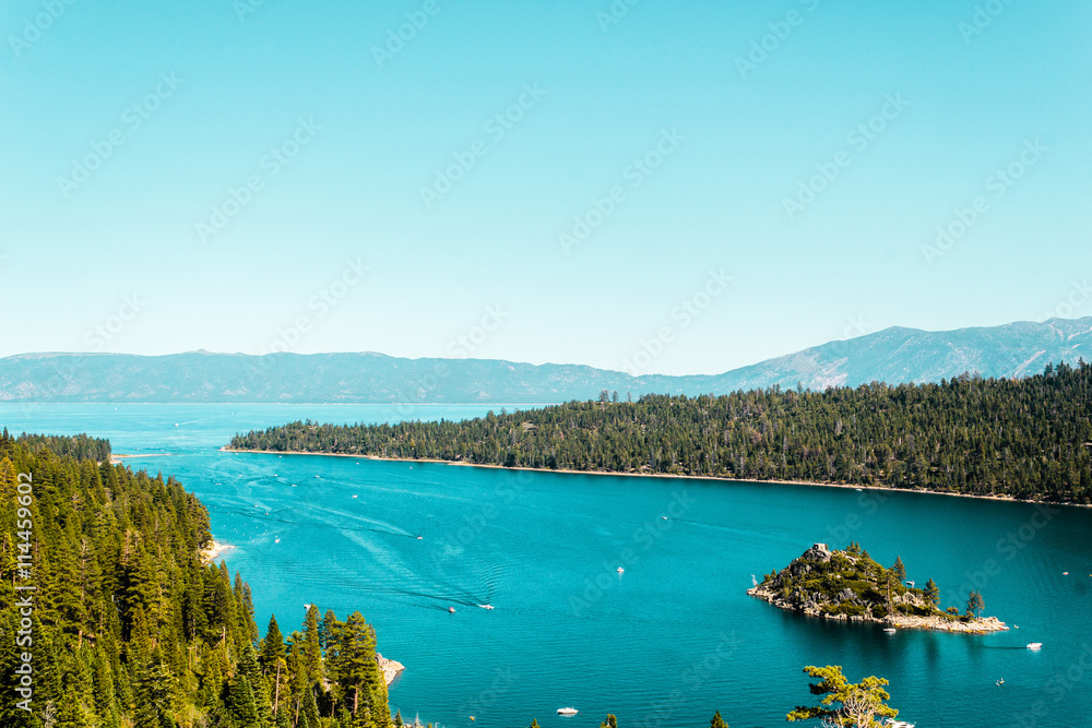 Obraz premium Emerald Bay i Lake Tahoe